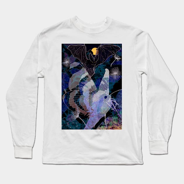 Dark Summer Long Sleeve T-Shirt by davidbushell82